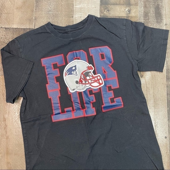 NFL New England Patriots Short Sleeve T-Shirt Large 14/16 - Picture 2 of 7